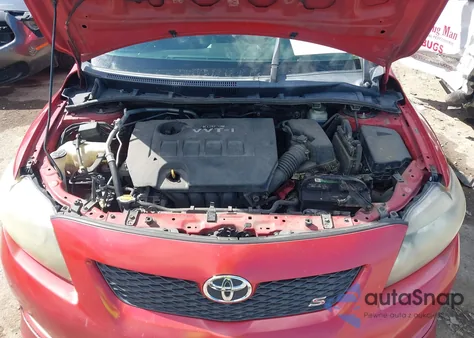 2009 Toyota Corolla S из США, поврежденный, VIN 2T1BU40EX9C137093